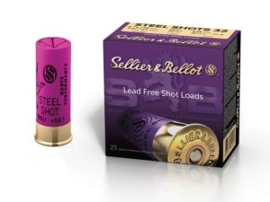 - S&B, STEEL SHOTS 32 , 12×70, 32 g, 4,06 mm