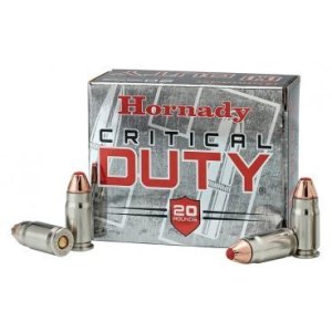 Hornady Critical Duty 9 Luger +P135GR, FlexLock