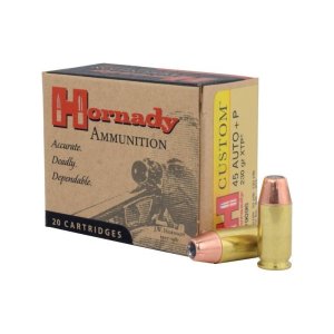 Hornady Custom .45 Auto +P, 230GR JHP/XTP !