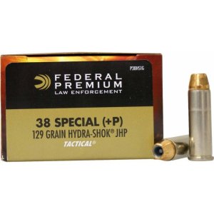 Federal Premium Tactical .38 Spec.+P 129GR !