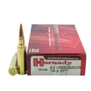 - Hornady, Superformance,6,5mm Creedmoor 129GR,SST