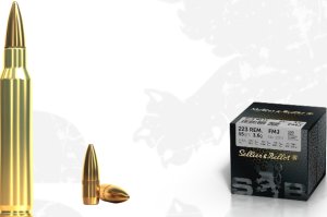 - S&B, 223 Rem. ,FMJ, 2903, 3.6 g