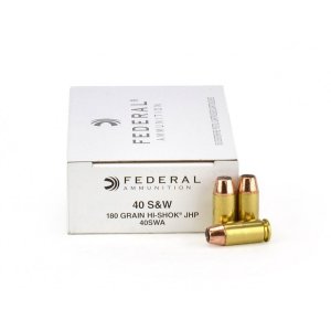 Federal Classic Hi-Shok JHP .40SW