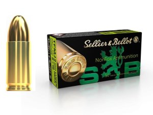 - S&B, 9 mm LUGER - NON TOX ,TFMJ, 7.5 g