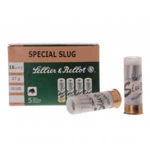 S&B, SPECIAL SLUG, 16x67,5, 27 g, NEVYRÁBÍ SE